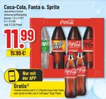 Trinkgut Dorsten - Coca-Cola, Fanta oder Sprite Angebot im Prospekt Coca-Cola, Fanta oder Sprite bei Trinkgut im Dorsten Prospekt für 11,99 €