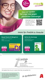 mea - meine apotheke Prospekt für Mainz mit 4 Seiten mea - meine apotheke Prospekt für Mainz: "Unsere Oktober-Angebote", 4 Seiten, 01.10.2026 - 31.10.2026