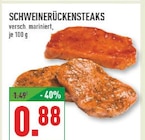 Aktuelles Schweinerückensteaks Angebot bei Marktkauf in Herne ab 0,88 €