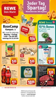 Champignons im aktuellen REWE Prospekt (Dortmund) Champignons im REWE Prospekt "Dein Markt" mit 28 Seiten (Dortmund)