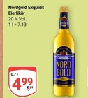 Exquisit Eierlikör im Angebot bei GLOBUS in Plauen Exquisit Eierlikör Angebote von Nordgold bei GLOBUS Plauen für 4,99 €