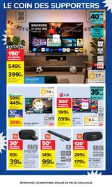 Promos Télévision dans le catalogue "CARREFOUR" de Carrefour Télévision en promo dans le catalogue Carrefour à la page 78