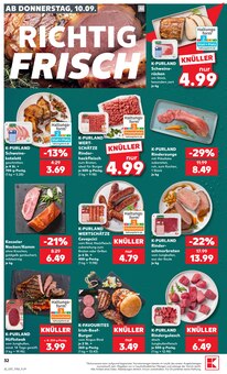 Rindfleisch im Kaufland Prospekt "Hier bin ich richtig" mit 77 Seiten (Fürth)
