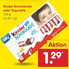 Netto Marken-Discount Groß-Gerau - Kinder Schokolade Angebot im Prospekt Kinder Schokolade bei Netto Marken-Discount im Groß-Gerau Prospekt für 1,29 €