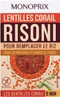 Lentilles corail Risoni - Monoprix dans le catalogue Monoprix