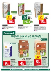 Lapin Angebote im Prospekt "NOS PETITS PRIX POUR CHOUCHOUTER VOS ANIMAUX !" von Gamm vert Lapin Angebote im Prospekt "NOS PETITS PRIX POUR CHOUCHOUTER VOS ANIMAUX !" von Gamm vert auf Seite 3