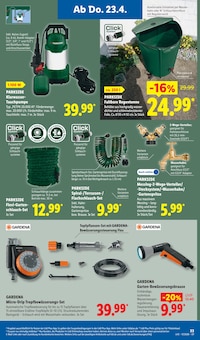 Regentonne im Lidl Prospekt "LIDL LOHNT SICH" mit 68 Seiten (Rostock)