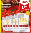 Aktuelles Paprika rot Angebot bei Netto Marken-Discount in Krefeld ab 1,39 €