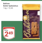 Butter Spekulatius im Angebot bei GLOBUS in Oberhausen Butter Spekulatius Angebote von Bahlsen bei GLOBUS Oberhausen für 2,49 €