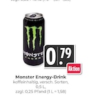 Aktuelles Monster Energy-Drink Angebot bei Hieber in Lörrach ab 0,79 €