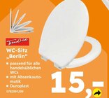 WC-Sitz Berlin Angebote von TrendLine bei Globus-Baumarkt Rottenburg für 15,00 €