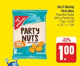 Party Nuts bei nah und gut im Schwanfeld Prospekt für 1,00 €