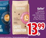 Espresso im Angebot bei EDEKA in Landshut Espresso Angebote von Eduscho bei EDEKA Landshut für 13,99 €
