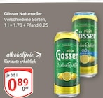 Aktuelles NaturRadler Angebot bei GLOBUS in Oberhausen ab 0,89 €