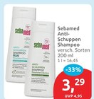 Anti-Schuppen Shampoo Plus von Sebamed für 3,29 € bei budni im Angebot Anti-Schuppen Shampoo Plus von Sebamed im aktuellen budni Prospekt