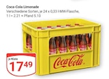 Coca-Cola im Angebot bei GLOBUS in Salzgitter Coca-Cola Angebote bei GLOBUS Salzgitter für 17,49 €