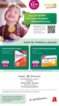 Aktueller mea - meine apotheke Prospekt "Unsere Dezember-Angebote" Seite 1 von 4 Seiten für Zwickau