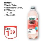 Vitamin Water Erdbeere Grapefruit Angebote von hohes C bei GLOBUS Maintal für 1,39 €