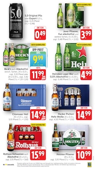 Bier im aktuellen EDEKA Prospekt (Lörrach) Bier im EDEKA Prospekt "Aktuelle Angebote" mit 48 Seiten (Lörrach)