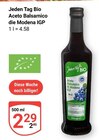 Aceto Balsamico die Modena IGP Angebote von Jeden Tag Bio bei GLOBUS Salzgitter für 2,29 €