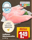 REWE Teublitz - Landbauern Hähnchenbrustfilet Angebot im Prospekt Landbauern Hähnchenbrustfilet bei REWE im Teublitz Prospekt für 1,49 €