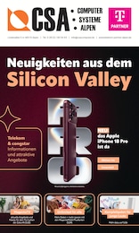 CSA Computer Prospekt für Duisburg: "Neuigkeiten aus dem Silicon Valley", 8 Seiten, 01.10.2026 - 31.10.2026