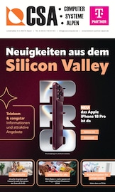CSA Computer Elektromärkte Prospekt der aktuellen Woche mit 8 Seiten, gültig von 01.10.2026 bis 31.10.2026, in Dinslaken und Umgebung Aktueller CSA Computer Elektromärkte Prospekt in Dinslaken und Umgebung, "Neuigkeiten aus dem Silicon Valley" mit 8 Seiten, 01.10.2026 - 31.10.2026