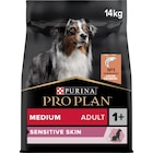 Croquettes Adult Medium Sensitive Skin Saumon - PRO PLAN - Maxi Zoo Croquettes Adult Medium Sensitive Skin Saumon - PRO PLAN à 61,99 € dans le catalogue Maxi Zoo