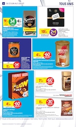 Prix et réduction Dosettes Café dans le prospectus Intermarché Super en cours Offre Dosettes Café dans le catalogue Intermarché Super du moment à la page 24