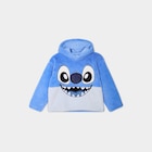 Promo Sweat hoodie à capuche polaire Stitch bleu fille à 25,99 € dans le catalogue La Halle à Onet-le-Château