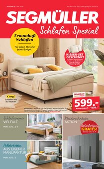 Boxspringbett im Segmüller Prospekt "Segmüller Schlafen Spezial" mit 28 Seiten (Nürnberg)