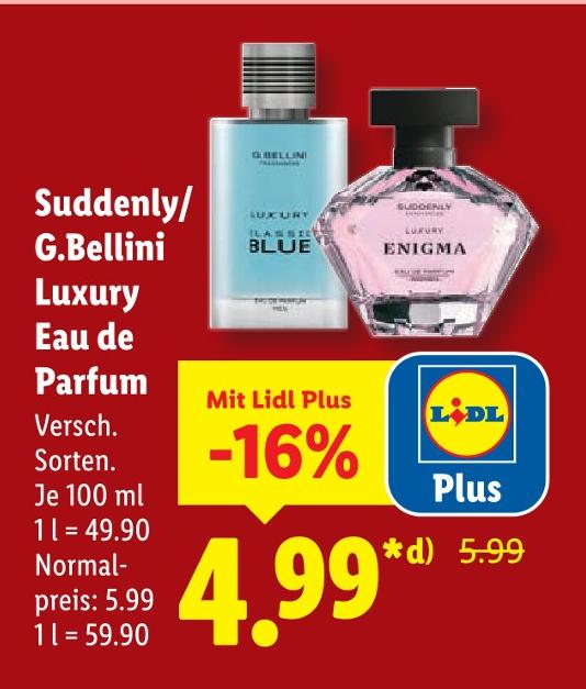 Luxury Eau de Parfum