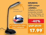 LED-Lampe von Grundig für 17,99 € bei Kaufland im Angebot LED-Lampe von Grundig im aktuellen Kaufland Prospekt