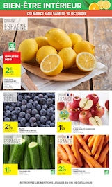 Promos Fruits Et Légumes dans le catalogue "TOUTES EN BEAUTÉ" de Carrefour Fruits Et Légumes en promo dans le catalogue Carrefour à la page 35