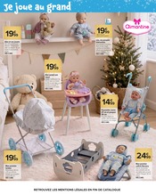 Promos Poussette Canne dans le catalogue "Prêt à jouer avec Nous?" de Carrefour Poussette Canne en promo dans le catalogue Carrefour à la page 30