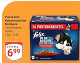 Aktuelle Felix Katzenfutter Angebote bei GLOBUS in Mannheim Aktuelles Katzennassfutter Multipack Angebot bei GLOBUS in Mannheim ab 6,99 €