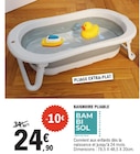 Baignoire pliable - BAMBISOL en promo chez E.Leclerc Versailles à 24,90 €