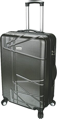 Valise abs anthracite - Géant Casino à Nanterre Valise abs anthracite en promo chez Géant Casino Nanterre à 20,94 €