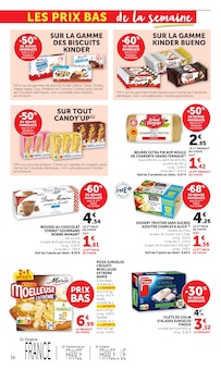 Promotion Kinder Chocolat dans le prospectus Super U, valable du 19/05/2026 au 31/05/2026 Promo Kinder Chocolat dans le catalogue Super U du moment à la page 16