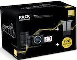 Pack FNAC Nikon Z5 II + Z 24-200 mm + Sac à dos + Cours Nikon à 2 099,00 € dans le catalogue Fnac