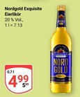 Exquisite Eierlikör Angebote von Nordgold bei GLOBUS Hoyerswerda für 4,99 €