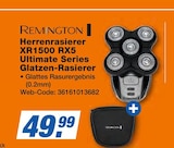 Herrenrasierer XR1500 RX5 Ultimate Series Glatzen-Rasierer Angebote von Remington bei expert Regensburg für 49,99 €