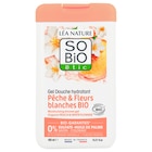 Gel Douche Pêche & Fleurs Blanches So Bio Etic à 3,47 € dans le catalogue Auchan Hypermarché