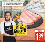 Metzgerhinterschinken gekocht bei nah und gut im Ansbach Prospekt für 1,39 €