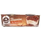 Tiramisu - CARREFOUR ORIGINAL en promo chez Carrefour Market Tiramisu - CARREFOUR ORIGINAL dans le catalogue Carrefour Market