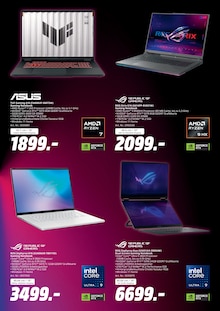 Laptop im aktuellen MediaMarkt Saturn Prospekt (Bonn) Laptop im MediaMarkt Saturn Prospekt "xperion DAS ZUHAUSE FÜR ECHTE GAMER & CREATOR" mit 11 Seiten (Bonn)