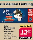 Katzennassnahrung im Angebot bei Netto mit dem Scottie in Eberswalde Katzennassnahrung Angebote von Felix bei Netto mit dem Scottie Eberswalde für 12,99 €