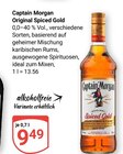 Original Spiced Gold Angebote von Captain Morgan bei GLOBUS Kaiserslautern für 9,49 €