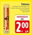 Toblerone Angebote von Toblerone bei EDEKA Ingolstadt für 2,00 €
