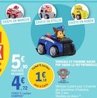 Véhicule et figurine racer pup squad la pat'patrouille - PAW PATROL en promo chez E.Leclerc Ajaccio à 4,72 €